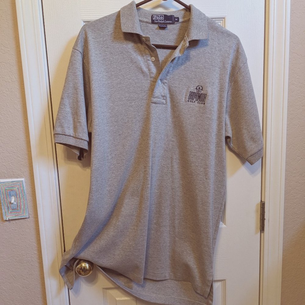Ralph Lauren Cotton Polo with Broadmoor Golf Club Insignia Tall